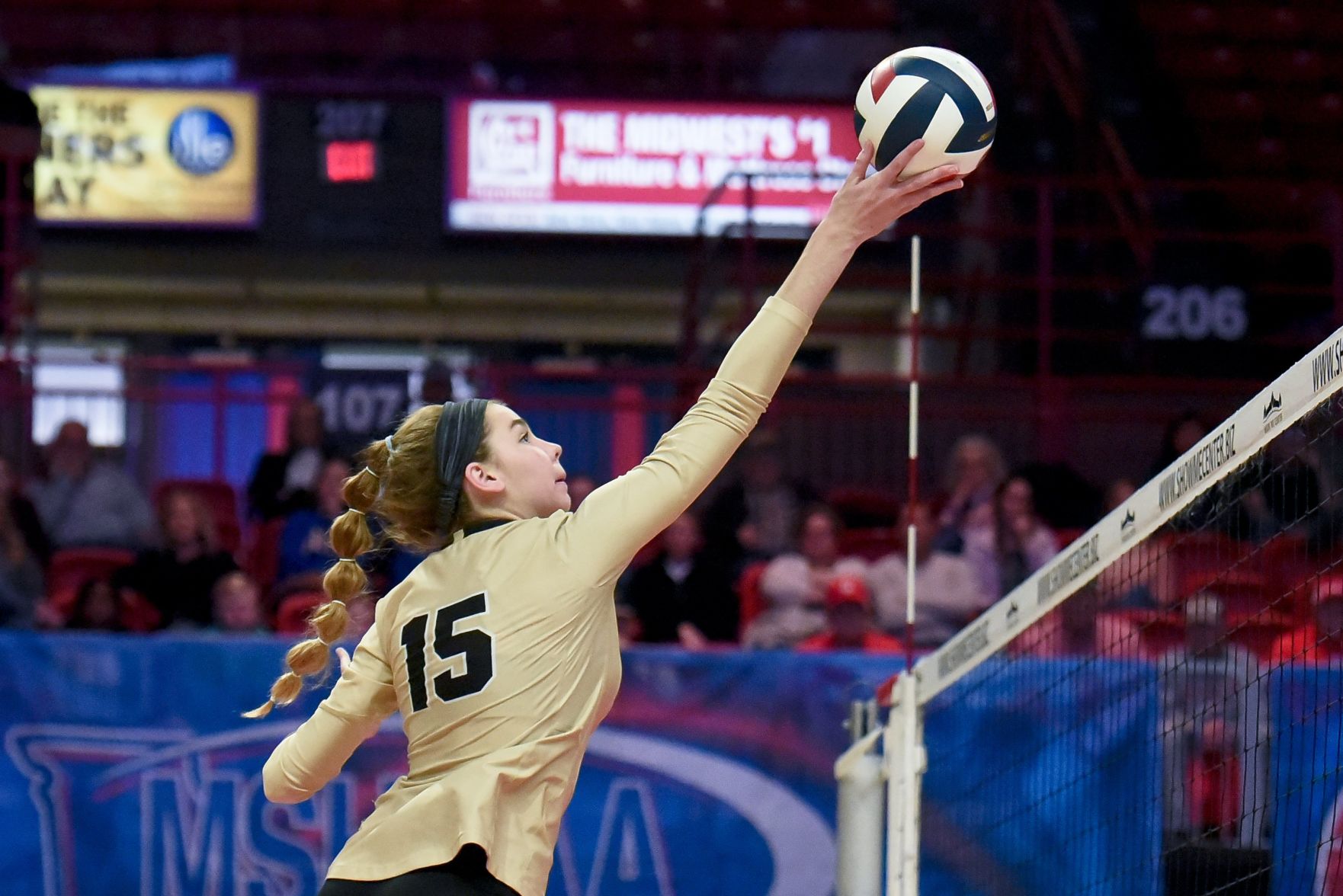 11/09/19 - Girls Volleyball - Class 4 state championship - Nixa vs Lafayette